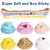 Import 2021 Amazon Hot Selling 6 Pack Slime Kit Set Cotton Slime Crafts Unicorn Slime Making Kit For Children Kids from China