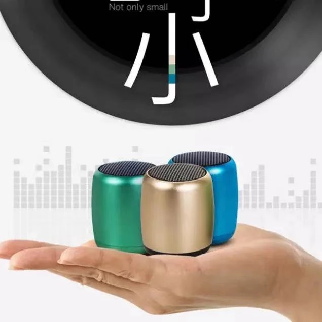 2021 hot sale metal mini speaker mini blutooth speaker custom logo