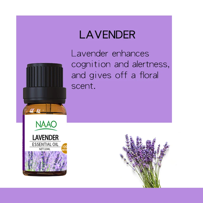 2021 new arrivals 100% pure oil bottle private label lavender essential oil