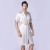 Import 2021 spring and autumn new long-sleeved ice silk nightgown bathrobe silk long pajamas nightgown homewear from China