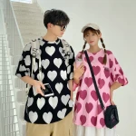 2021 Streetwear drop shoulder Unisex T-shirt Half-sleeves sublimation print t-shirts Low MOQ Ebay sales Cotton tshirts unisex