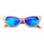 Import 2021 Trending Round Wooden Metal Cycling Sunglasses Polarized Glasses Sunglasses Women Wood Sunglasses from China