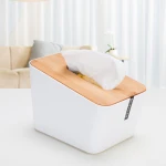 2021wooden Tissue Box Toilet Paper Tissue Box bamboo cover  multi styles bamboo tissue box with wooden bamboo cover
