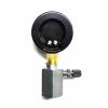 2.0&quot; 15PSI Low Copper Alloy Bourdon Tube Gas Manometer Instrument Lpg Gas Pressure Gauge Regulator