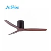 220 volt low ceiling profile mounted capacitor tropical 52 decorative wood blades propeller ceiling fan without light