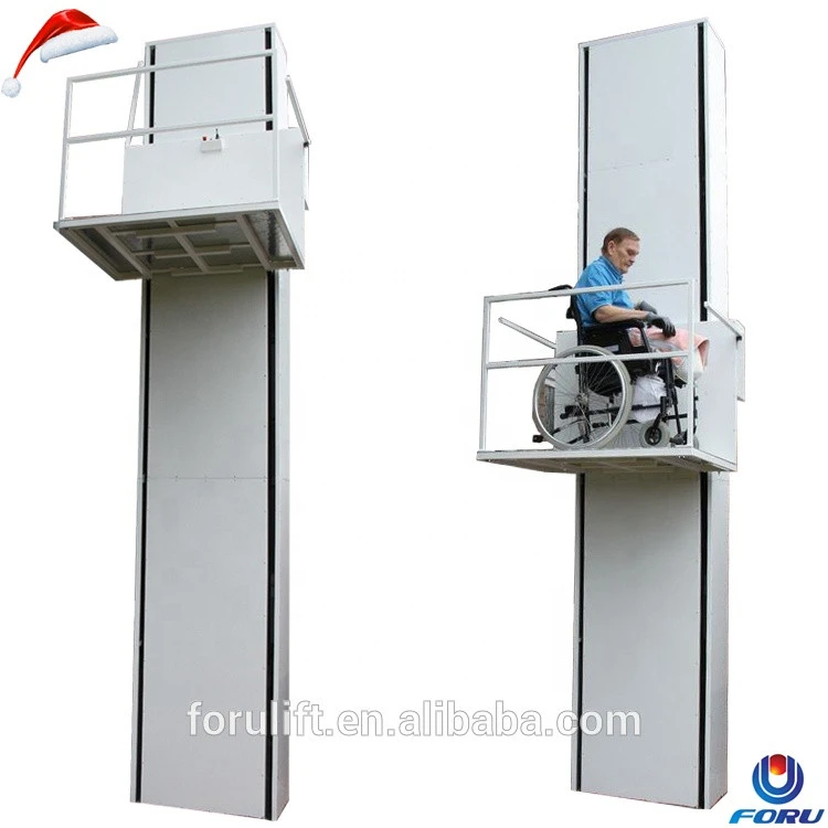 Hydraulic Single Mast Personal Lift Elevator For Home Use