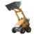 Import 23hp mini digger bush ranger fits rubber tracked petrol 4 in 1 bucket mini skid steer loader from China