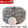 24 years factory free samples stainless steel scrubber blister card pack for household cleaning