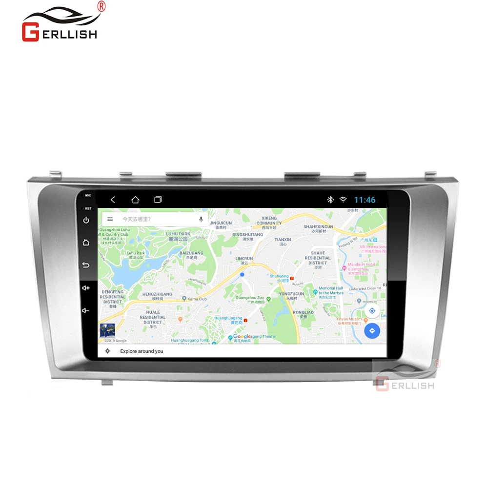 2.5D IPS car gps navigation android player for Toyota Camry 2007 2008 2009 2010 2011 auto radio Multimedia stereo WiFi BT
