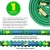 Import 25ft-150ft Expandable PVC Garden hose With 9 Functions metal nozzle flexible, gardening and washing hose with 1year warranty from China