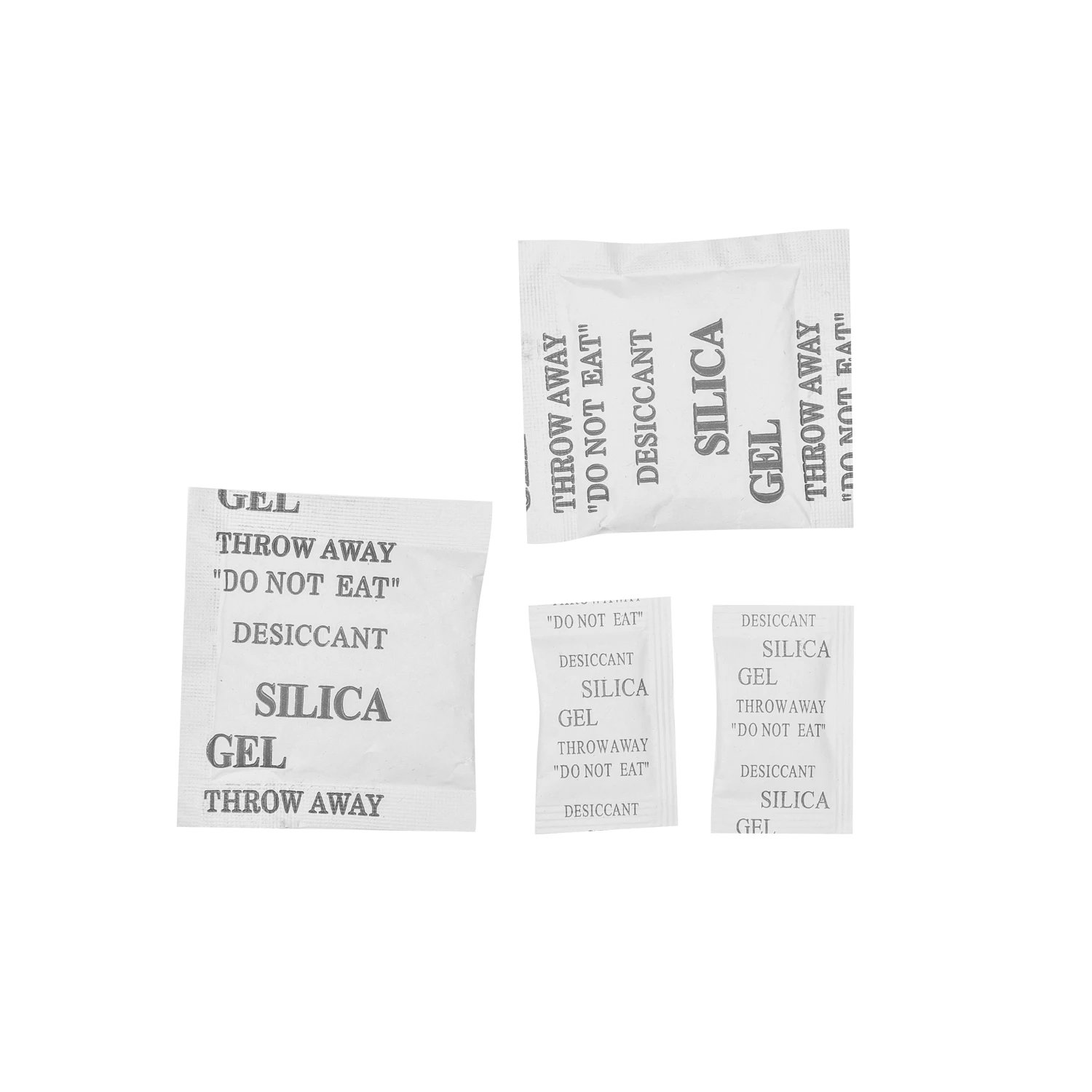 2g Desiccant gel white wrapped by composite paper silica gel packet