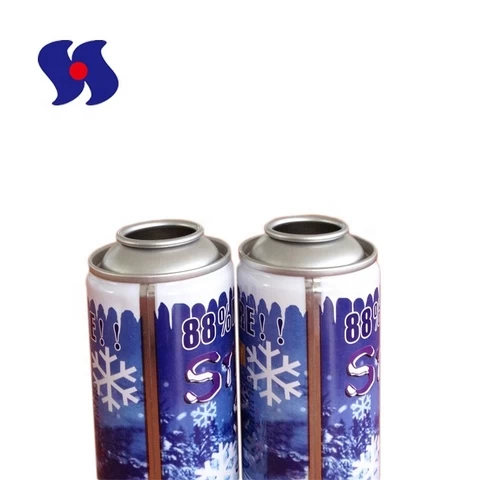 250ml Diameter 52mm Printing Empty Aerosol Tin Cans for Snow Spray