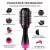 Import 3 Heat Speed One Step Hair Blow Dryer Hot Air Brush and Volumizer from China