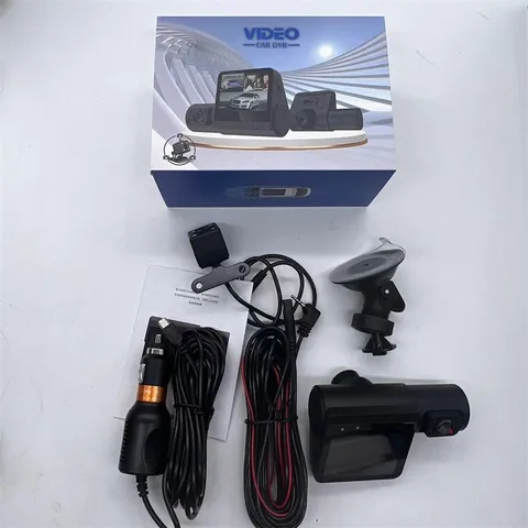 Buy 3 Way Car Dvr Hd 1080p 3-len Inside Vehicle Dash Cam 3 Channel ...
