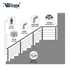 Buy 304 Stainless Steel 316 Railing Fittings Stainless Steel Railing ...