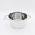 Import 304 stainless steel cooking soup pot double handle sauce pans with lid from China