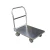Import 304 stainless steel restaurant trolley mute folding flat portable pull cargo hand drag push pull cart 201 tool cart from China