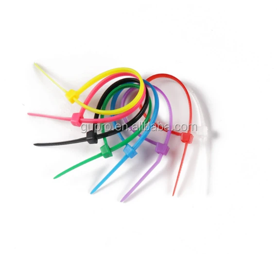 3*100mm Self-Locking Nylon Zip Ties Colorful Cable Ties For Wires Tidy And Sort Colours Eight Colors