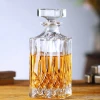 350ml 500ml 750ml vodka brandy liquor glass bottle with glass stopper
