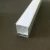 Import 35mm square slot aluminum extrusion profile led strip profile on wall from China