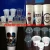 4 color plastic cup curved surface offset printer machine