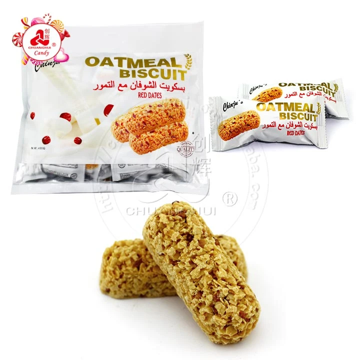 400g Red Dates oat choco Biscuit Snacks Bar