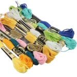447 Colors Airo Eco Friendly Handmade Colorful Cotton Woven Floss Embroidery Thread Cross Stitch Sewing Thread