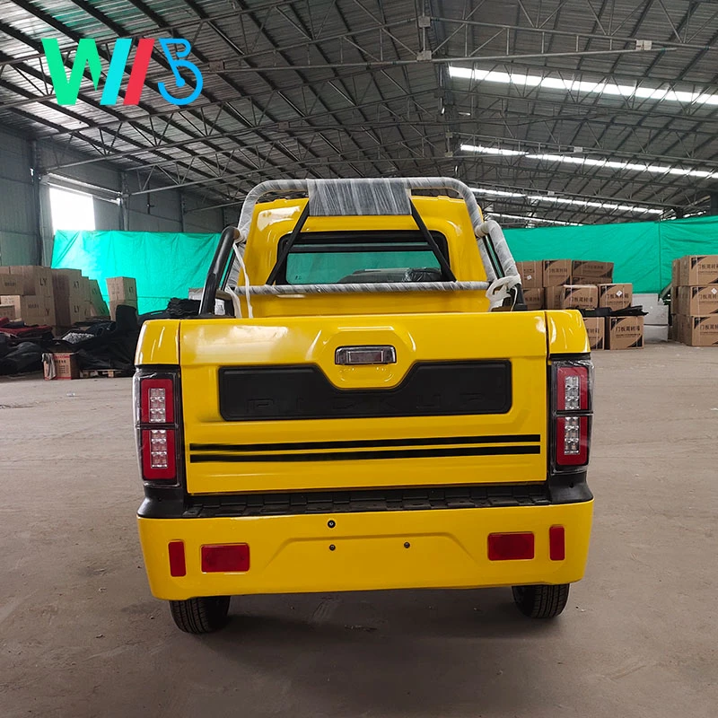 4x2 Electric Cargo Pickup Truck,Double Cabin Left Rudder, Suitable for All Kinds of Pickups with Complex Road Condition