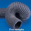 5 inch pvc anti-strong alkali and acid extremely good chemical resistance tasteless spiral wire ground pipe tube duct hose