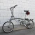 Import 5 interal speed 16inch  titanium brompton folding bike from China