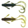 5pcs/bag shrimp Soft Baits 100mm 6g Fishing Lures Bass Double Tail Soft Lure Salt-Smell Artificial Bait Predator Tackle