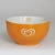 Import 6" Inch red printed logo custom oem cereal bowls ceramic German ice cream decal porcelain stoneware round big salad bowl from China