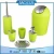 Import 6 Piece Plastic Bath Accessory Bathroom Set, MOOZI Lotion Dispenser,Toothbrush Holder,Tumbler Cup,Soap Dish, Trash Can,Toilet Br from China
