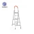 Import 6 step folding aluminium ladder with rubber feets from China