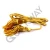 Import 620039291551/6 French Gold Bullion Tassels Wholesale Decorative Tassel Bullion Tassels from Pakistan
