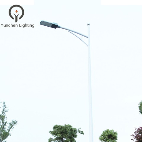 6,8,9,10meters Q235 Steel Lamp Post Galvanized Street Light/Lighting Pole