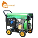 6KW Single-Cylinder Three Phase Open Frame Diesel Generator With Diesel Fuel