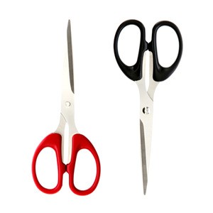 7 and 8 inch scissors with stainless steel sharp edge plastic handle shears