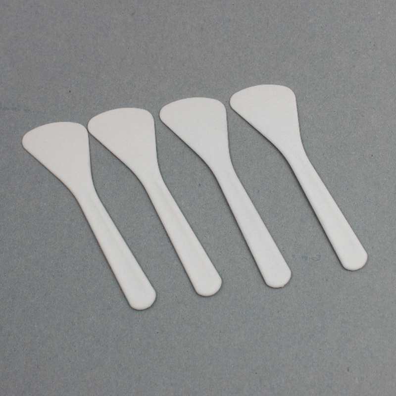 7cm 8cm PP plastic spatula,pp mask spoon,fan-shaped mask stick