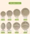 Import 8 Inch 100% Biodegradable & Compostable bagasse plate disposable for party wedding from China