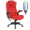 8 vibration leather comfortable massage office chair