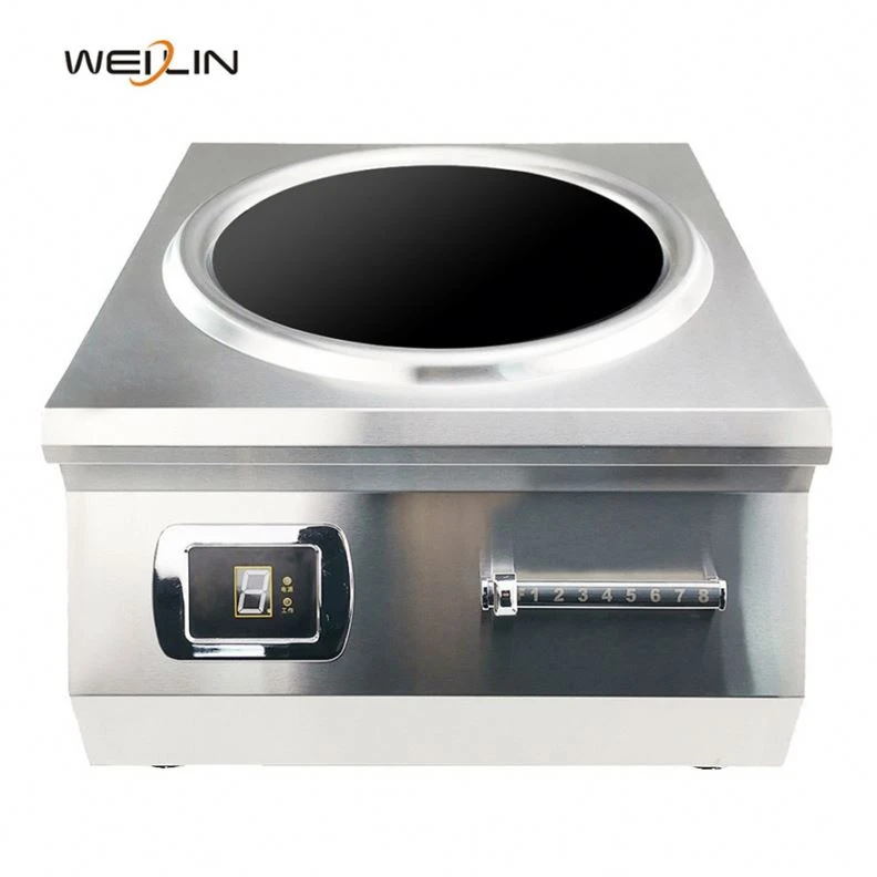 8000W Wok Commercial Range For Hotel Kitchen Magnetic Induction Cooker