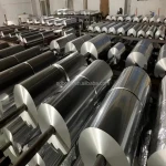 8011 Aluminum Foil Container Raw Material 10 Micron Aluminum Foil Jumbo Roll