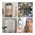 Import 80*65CM LED Bulbs Lighted Hollywood Style Vanity Makeup Mirrors with 2 Sockets and 2 USB Ports from China