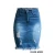 Import 81129-MX25 fashionable girls ripped denim jeans skirt from China