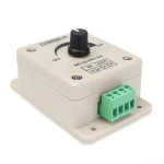 8A Single Color Knob LED Dimmer 12V 24V dimmer Switch ON OFF Single Color LED Strip Light Dimmer