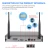 Import 8CH  Video Surveillance Kit Wireless CCTV System 1080p NVR WiFi AI IP CCTV Camera Security System from China