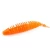 Import 8cm 6g artificial bait soft plastic grub worm fishing lure from China