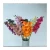 Import 9 head fabric Phalaenopsis  decoration mariage artificial flowers decorative from China