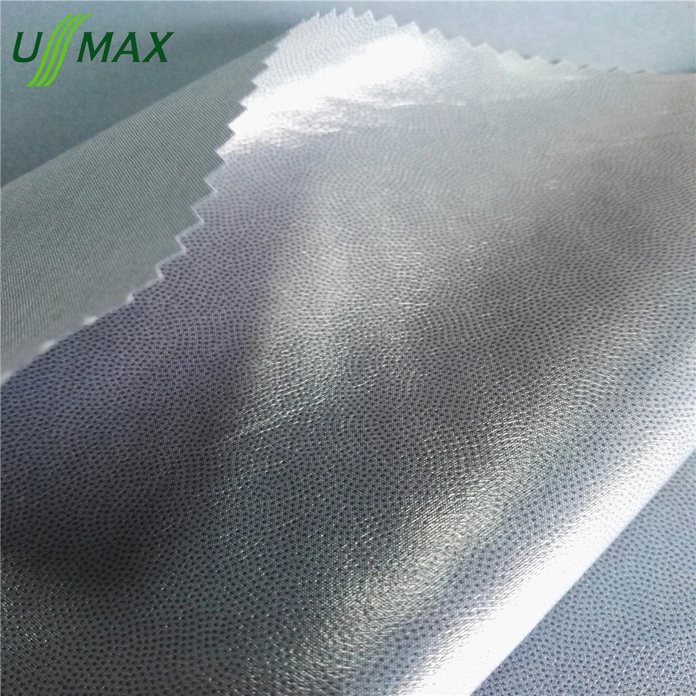 92% Polyester Pongee 4-way stretch waterproof TPU film functional fabric for outdoor jackets and pants